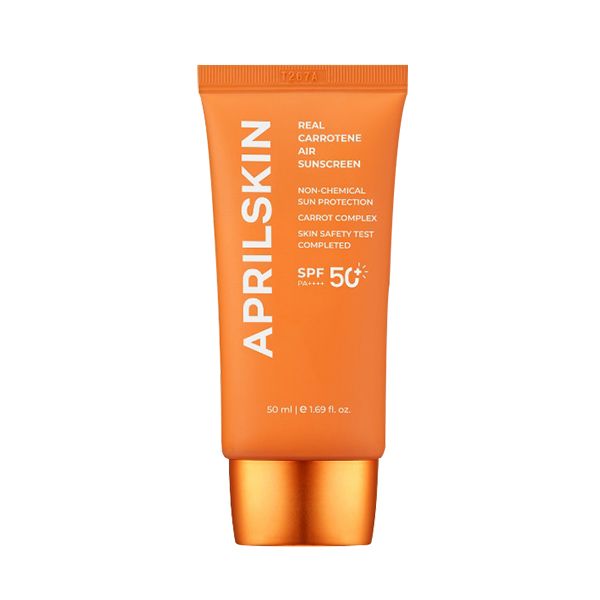 Kem Chống Nắng Cà Rốt AprilSkin Real Carrotene Air Sunscreen SPF 50+/PA ++++ 50ml