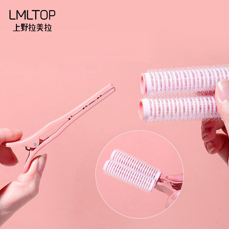 [NHẬP KHẨU][Set 4 Cái] Lô Cuốn Tóc Có Kẹp Cố Định Tạo Mái Tóc Xoăn Bồng Bềnh LMLTOP C278