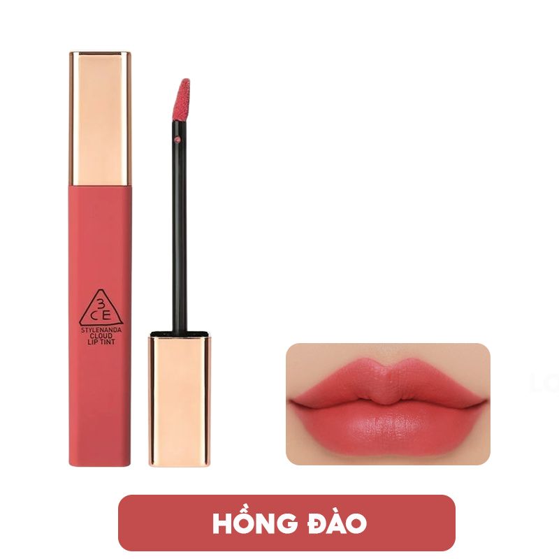 Son Kem Siêu Lì, Mịn Môi 3CE Cloud Lip Tint 4g