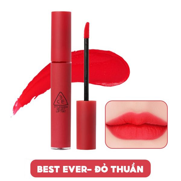 Son Kem Lì, Lên Màu Chuẩn 3CE Velvet Lip Tint 4g