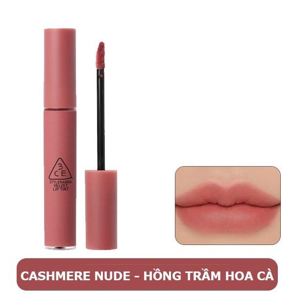 Son Kem Lì, Lên Màu Chuẩn 3CE Velvet Lip Tint 4g