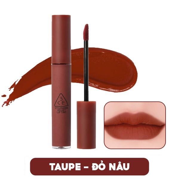 Son Kem Lì, Lên Màu Chuẩn 3CE Velvet Lip Tint 4g