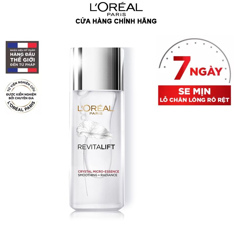 [65ml] Tinh Chất Dưỡng Da Căng Mướt Như "Pha Lê" L'Oreal Revitalift Crystal Micro-Essence