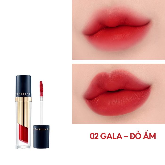 Son Kem Hàn Quốc Siêu Lì, Mịn Mượt, Lên Màu Chuẩn Forencos Tattoo Clair Velvet Tint 4g #16 RULER