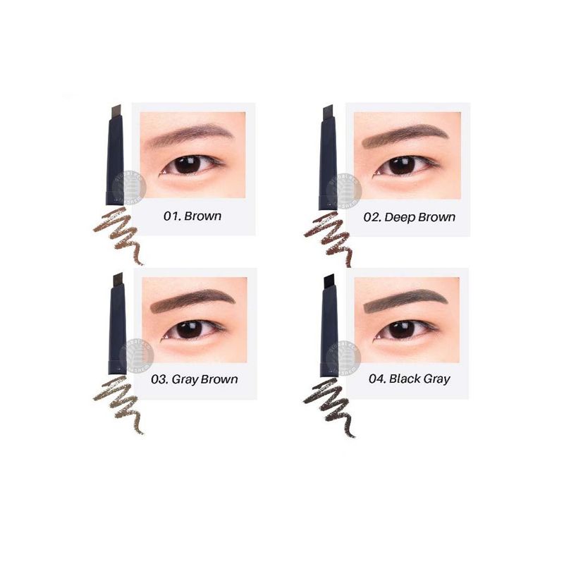 Chì Kẻ Mày Ngang 2 Đầu The Saem Saemmul Artlook Eyebrow 0.2g