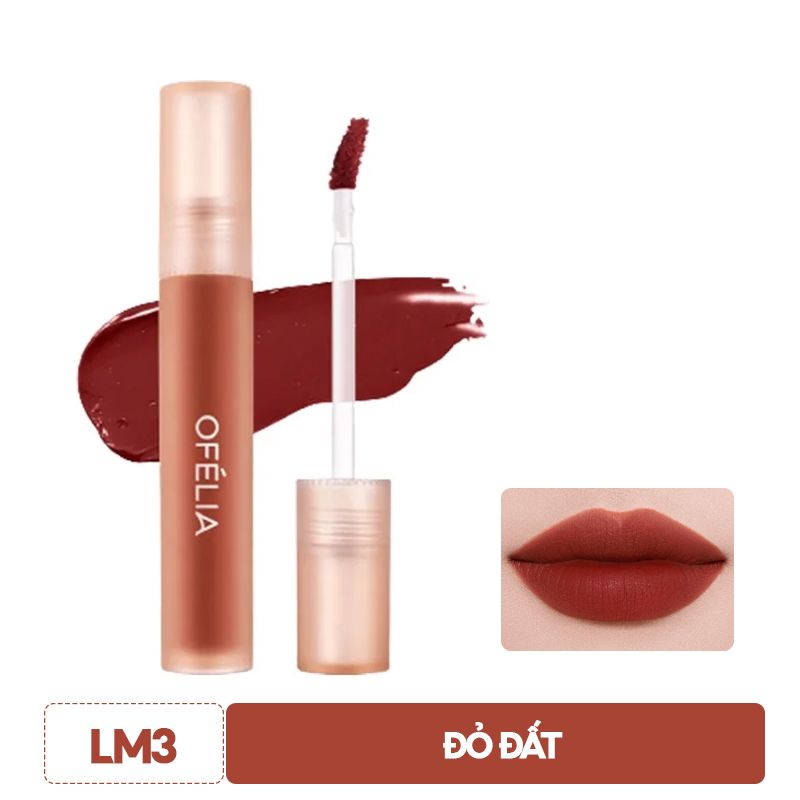 Son Kem Lì, Mịn Môi, Lâu Trôi OFÉLIA Uncovered Lip Mousse 4.3g