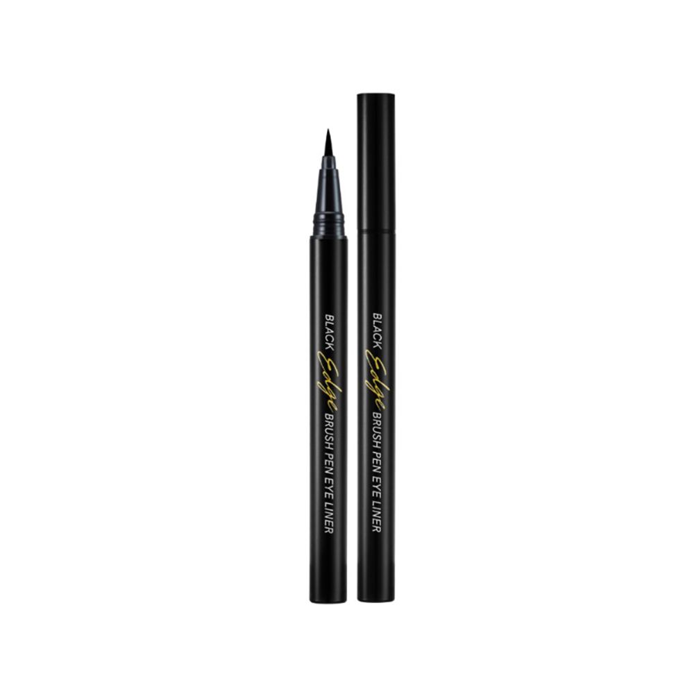 Bút Kẻ Mắt Nước Nét Mảnh, Lâu Trôi Hope Girl Black Edge Brush Pen Eye Liner 0.55g