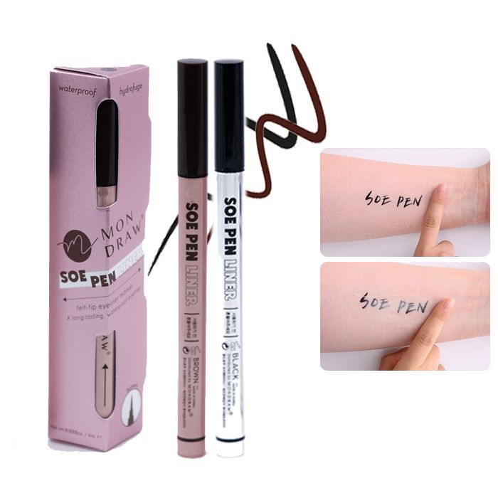 Bút Kẻ Mắt Nước Mondraw Soe Pen Liner 1ml