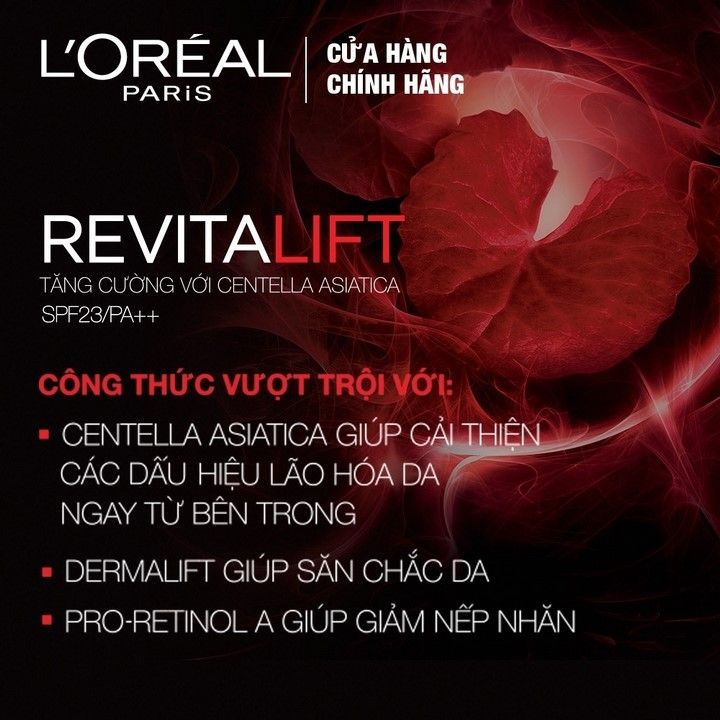 Kem Dưỡng Ngăn Ngừa Lão Hóa Ban Ngày L'Oreal Revitalift Moisturizing Cream Day SPF 35/PA++ 50ml