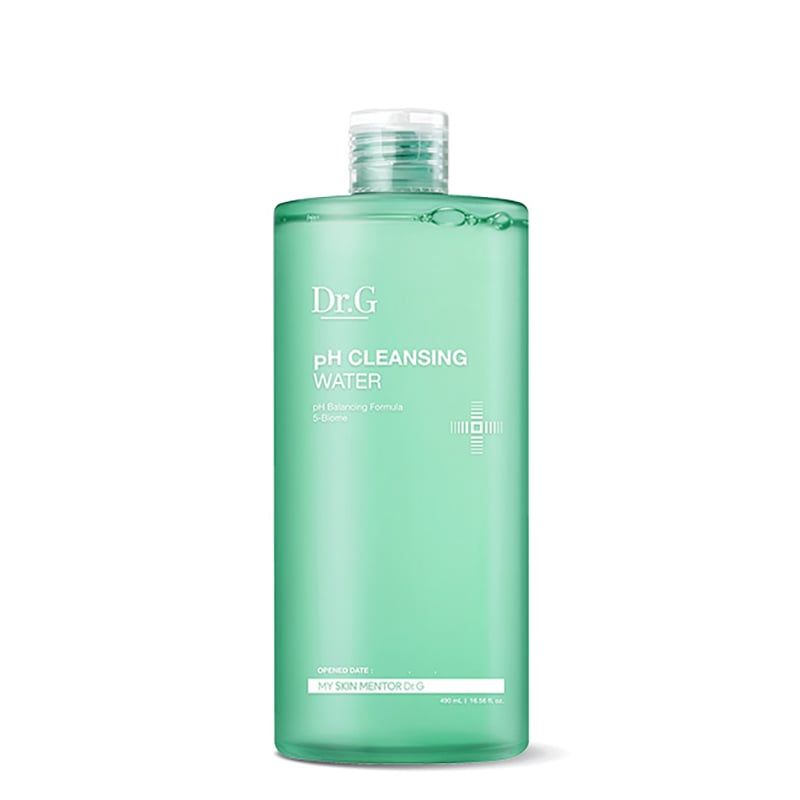 Nước Tẩy Trang Dịu Nhẹ, Cấp Ẩm, Làm Sạch Sâu Dr.G pH Cleansing Water 490ml