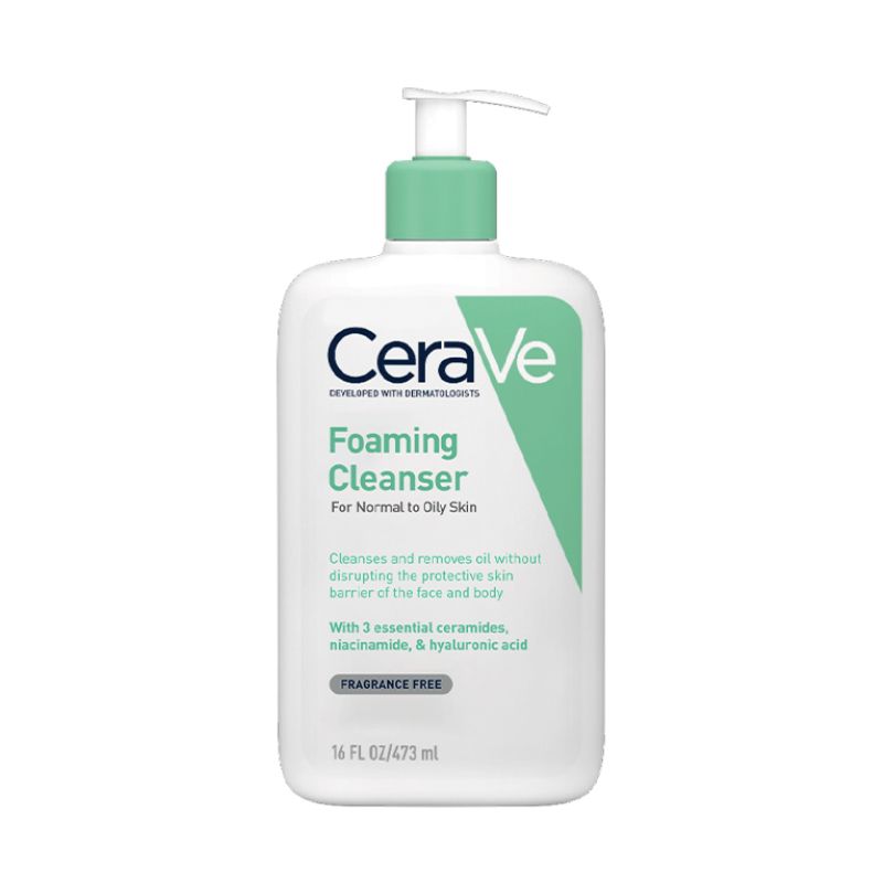 Sữa Rửa Mặt Sạch Sâu Dành Cho Da Dầu Cerave Developed With Dermatologists Foaming Cleanser