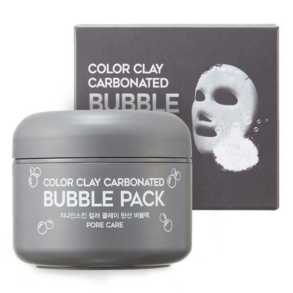 Mặt Nạ Bùn Sủi Bọt, Làm Sạch Lỗ Chân Lông, Loại Bỏ Bã Nhờn G9SKIN Color Clay Carbonated Bubble Pack 100ml (date 1/2025)