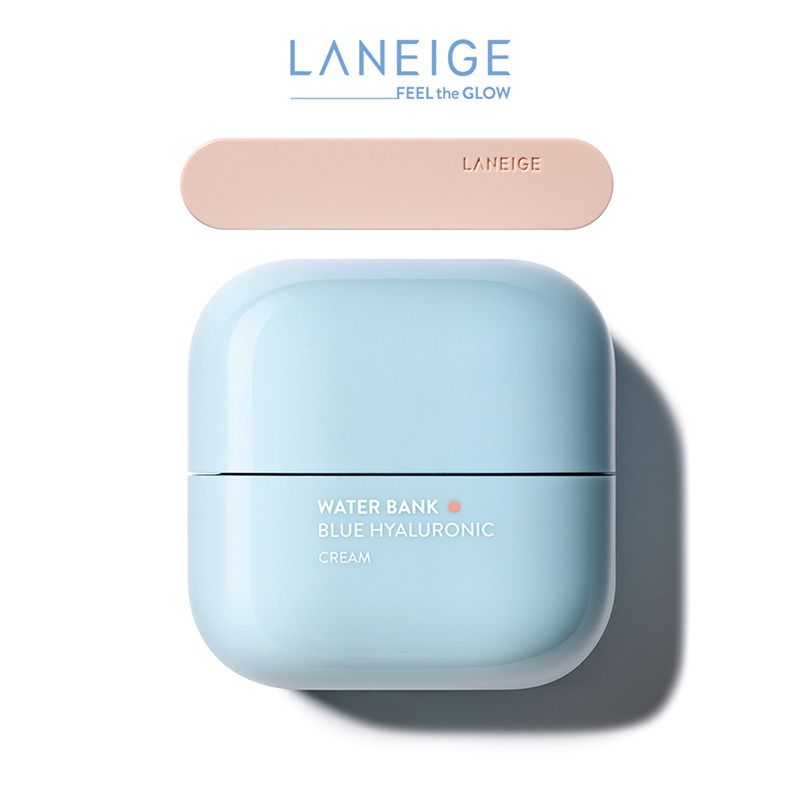 Kem Dưỡng Ẩm Làm Dịu, Hỗ Trợ Phục Hồi Cho Da Thường, Da Khô Laneige Water Bank Blue Hyaluronic Cream For Normal To Dry Skin 50ml