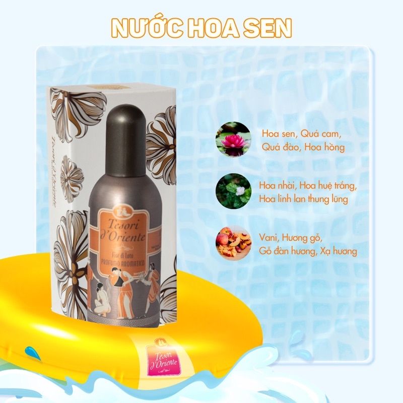 Nước Hoa Cao Cấp Tesori d'Oriente Perfume 100ml