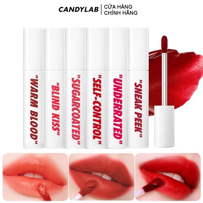 Son Kem Siêu Lì, Chống Trôi Candylab Creampop The Velvet Lip Color 4.5g