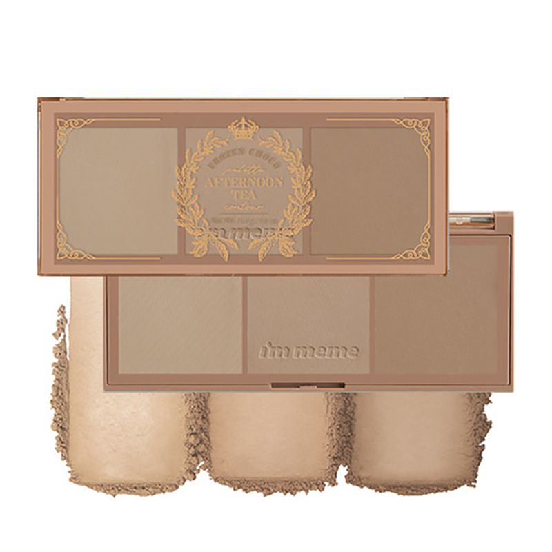 Bảng Phấn Tạo Khối 3 Màu I'm Meme I'm Afternoon Tea Contour Palette 11.4g