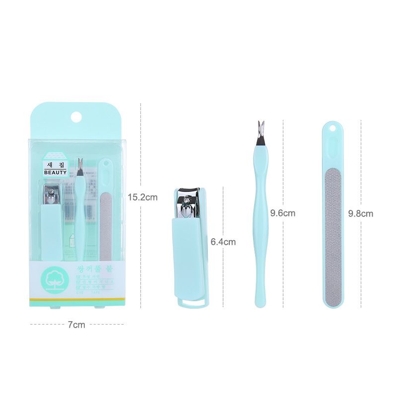 [NHẬP KHẨU][Set 3 Món] Bộ Dụng Cụ Bấm Móng, Dũa Móng Bird House Beauty Nail N204