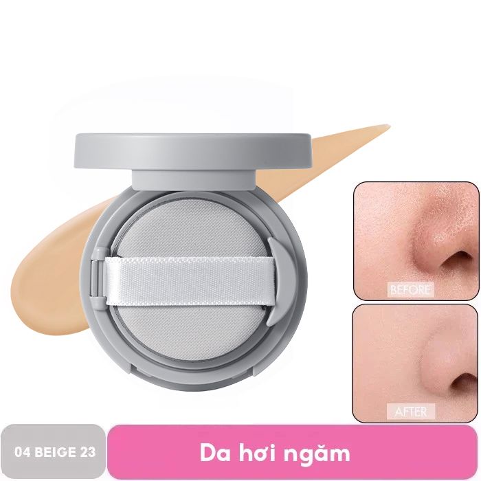 Phấn Nước Che Phủ Hoàn Hảo, Mỏng Nhẹ Tự Nhiên Romand NU Zero Cushion SPF24/PA++ 15g