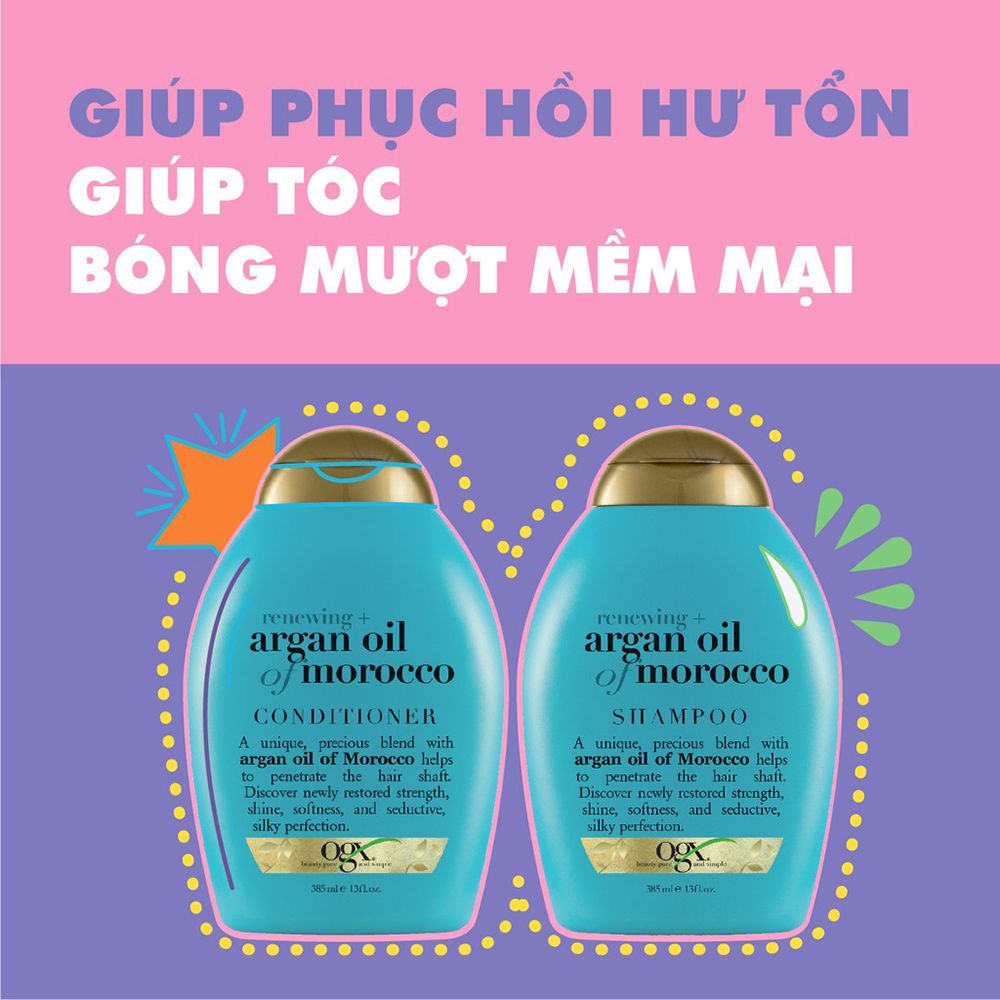 Dầu Gội Giàu Dưỡng Chất Chăm Sóc Tóc OGX Shampoo 385ml