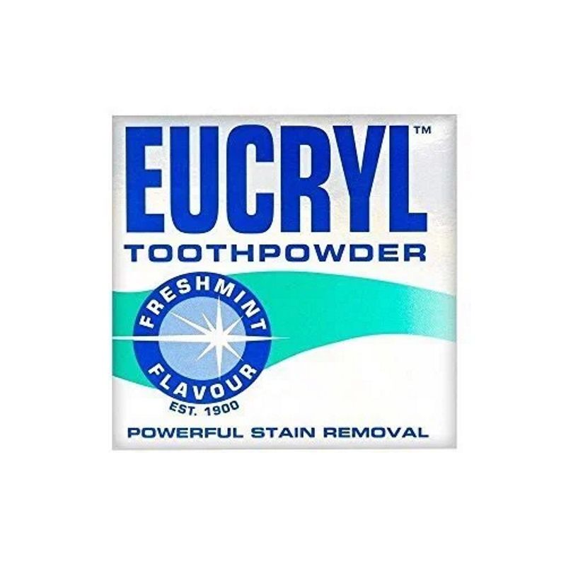 Bột Tẩy Trắng Răng Eucryl Toothpowder Freshmint 50g