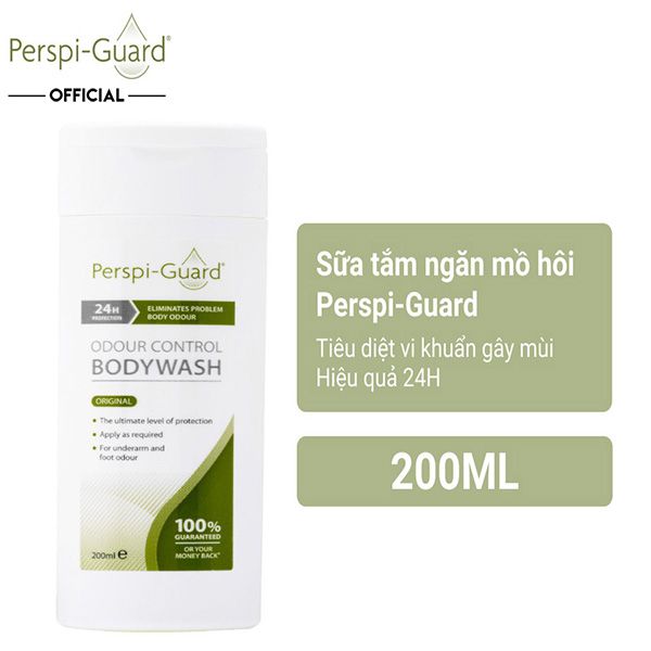 Sữa Tắm Ngăn Mồ Hôi, Khử Mùi Cơ Thể Perspi-Guard Odour Control Body Wash Original 200ml