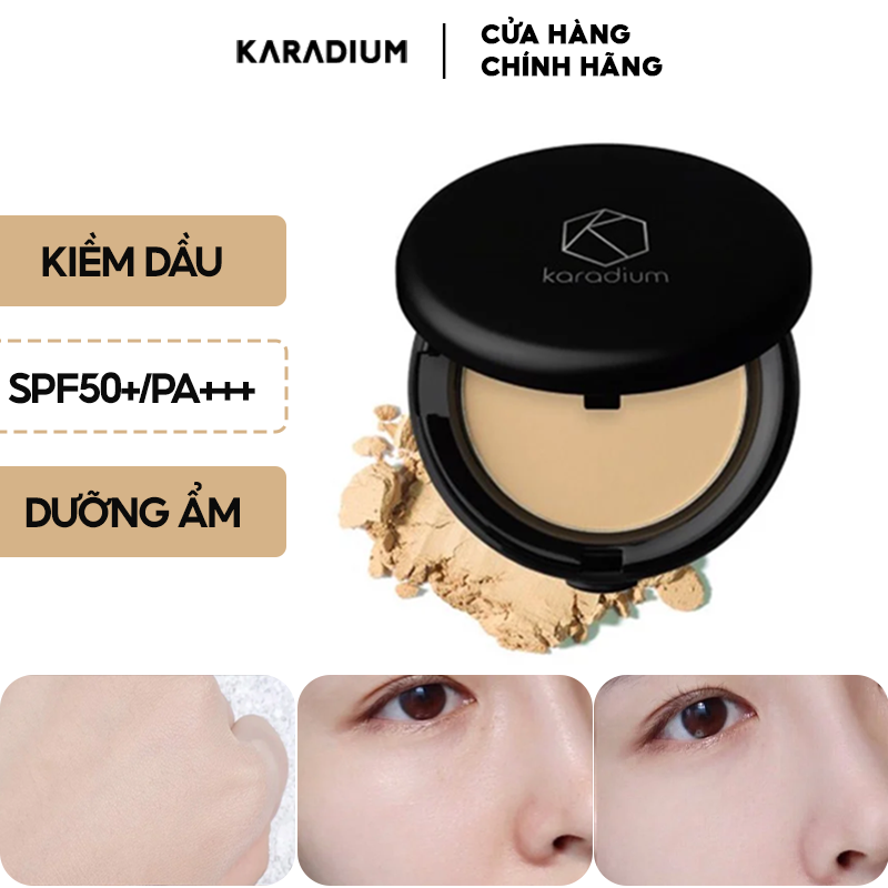 Phấn Phủ Kiềm Dầu, Dưỡng Da Hiệu Quả Karadium Collagen Smart Sun Pact SPF50+/PA+++ 11g