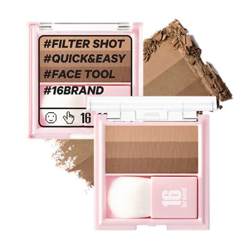 Phấn Tạo Khối Và Highlight Đa Năng 16Brand Filter Shot 7g