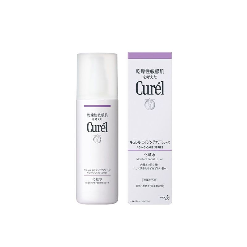 Nước Hoa Hồng Dưỡng Ẩm Chuyên Sâu Cho Da Lão Hóa Curél Aging Care Series Moisture Facial Lotion 140ml