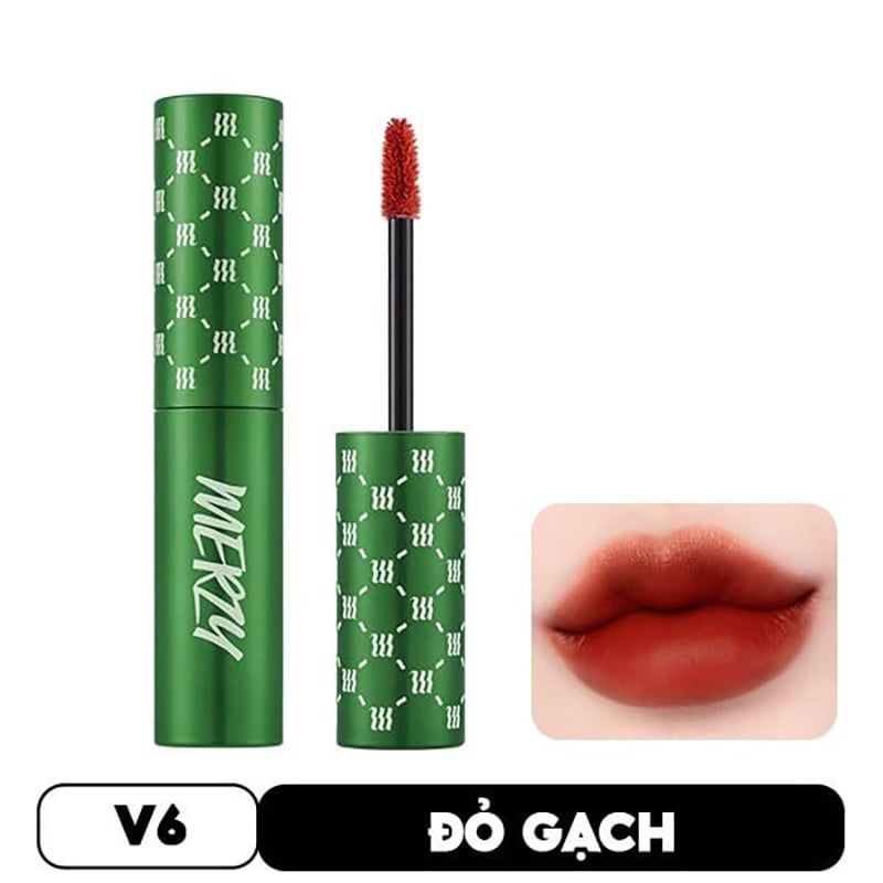 [PHIÊN BẢN V6 SIREN HOLIDAY] Son Kem Lì, Bền Màu, Lâu Trôi Merzy The First Velvet Tint 4.5g