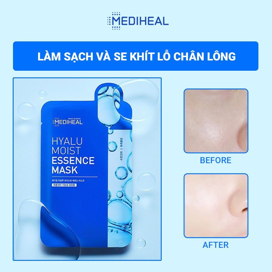 Mặt Nạ Cấp Ẩm, Dưỡng Sáng Da, Ngừa Lão Hóa Cao Cấp Mediheal Mask 20ml