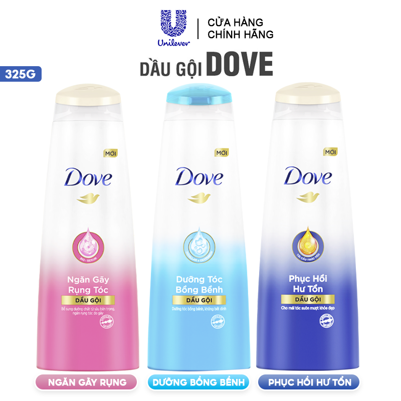 [325g] Dầu Gội Dove Phục Hồi Tóc