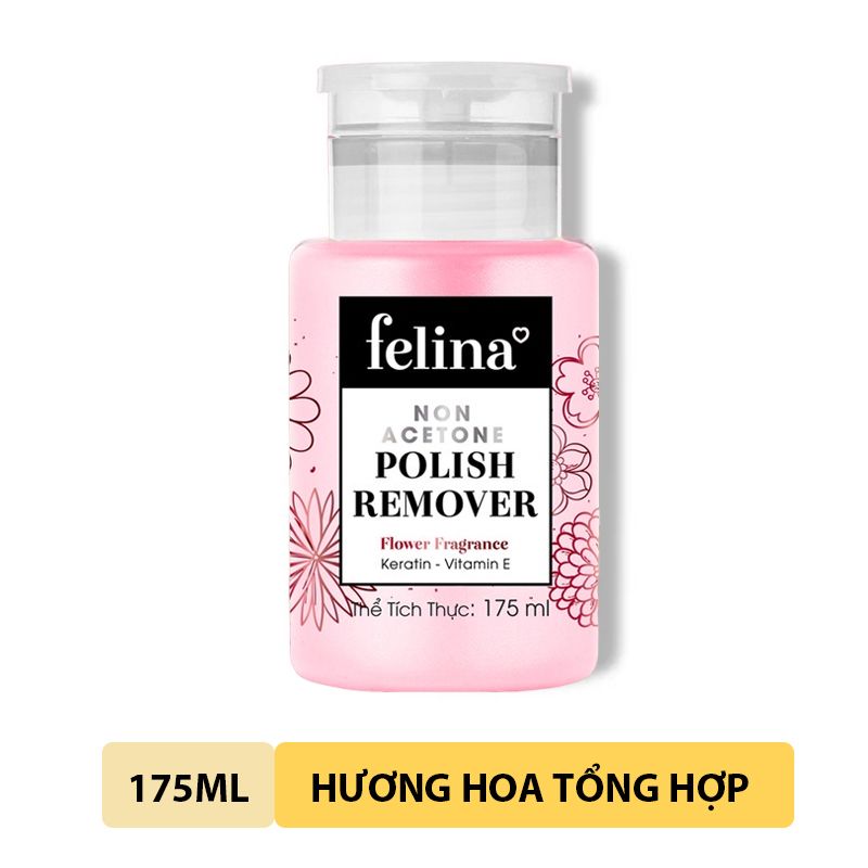 Nước Tẩy Sơn Móng Tay Cao Cấp Không Chứa Acetone Felina Polish Remover