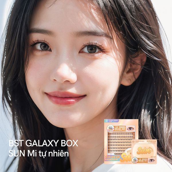 Lông Mi Giả Mlen Diary Tách Sợi Mặt Trời Cho Mắt To Tự Nhiên