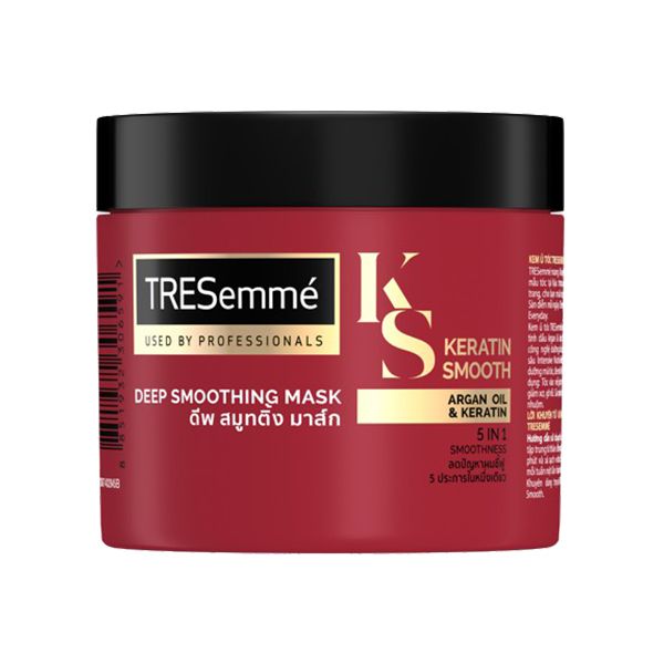 Kem Ủ Tóc Vào Nếp Mượt Mà TRESemmé Keratin Smooth Salon-Quality Treatment Mask 180ml