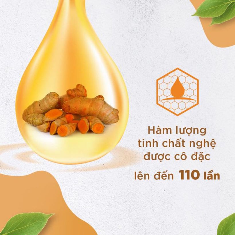 [Gói 60 Viên/30 Ngày] Viên Uống Giải Rượu, Thải Độc Gan, Cải Thiện Da Mụn DHC Concentrated Turmeric