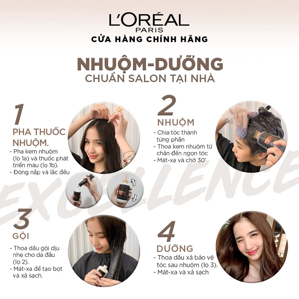 Thuốc Nhuộm Tóc L'Oreal Excellence Fashion