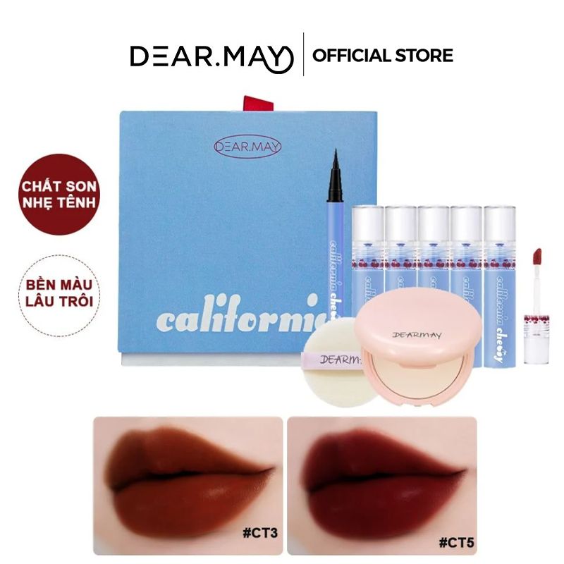 Set Trang Điểm Xinh Xắn Dearmay California Cherry Set (date 6/2024)