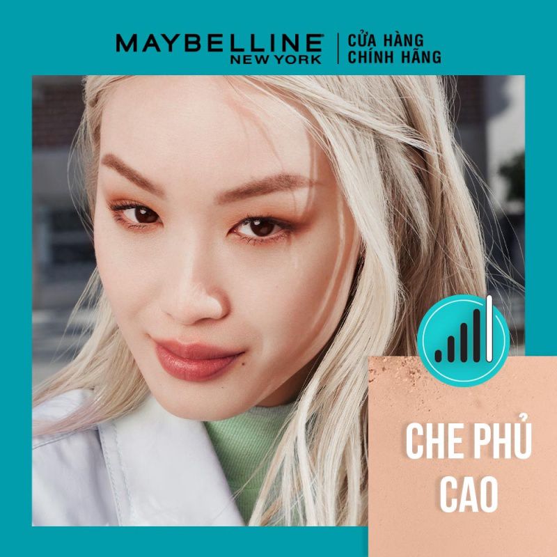 Phấn Nền Dạng Nén, Kiềm Dầu Che Phủ Hoàn Hảo Maybelline Fit Me Matte + Poreless Powder Foundation SPF 44/PA++++ 9g