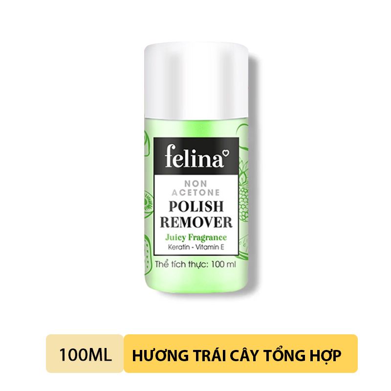 Nước Tẩy Sơn Móng Tay Cao Cấp Không Chứa Acetone Felina Polish Remover