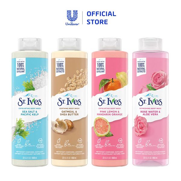 Sữa Tắm St.Ives Dưỡng Da Body Wash