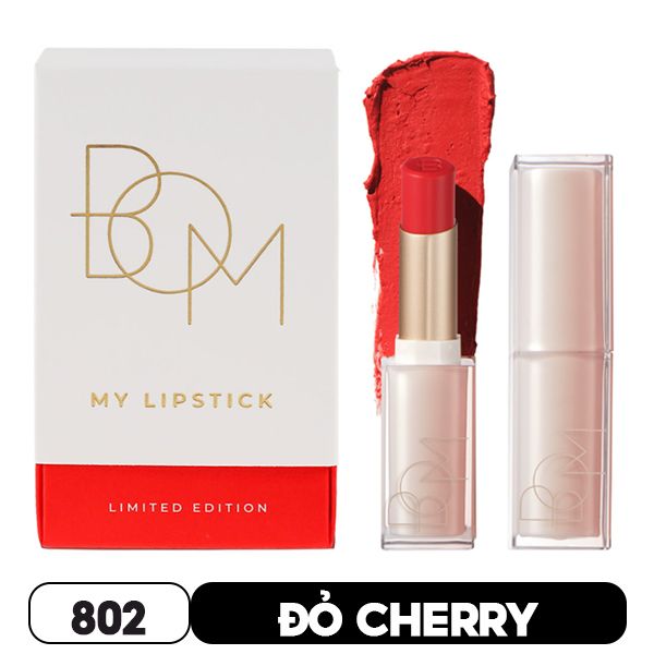 [PHIÊN BẢN ĐẶC BIỆT] Son Thỏi Lì, Lên Màu Chuẩn B.O.M My Lipstick