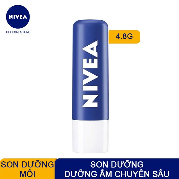 Son Dưỡng Môi Nivea Dưỡng Ẩm Chuyên Sâu 24H Melt-in Moisture Lip Care 4.8g