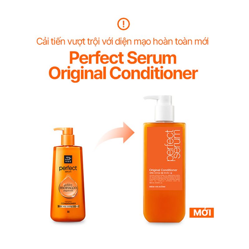 Dầu Xả Serum Giàu Dưỡng Chất Mise en Scène Perfect Serum Original Conditioner 530g