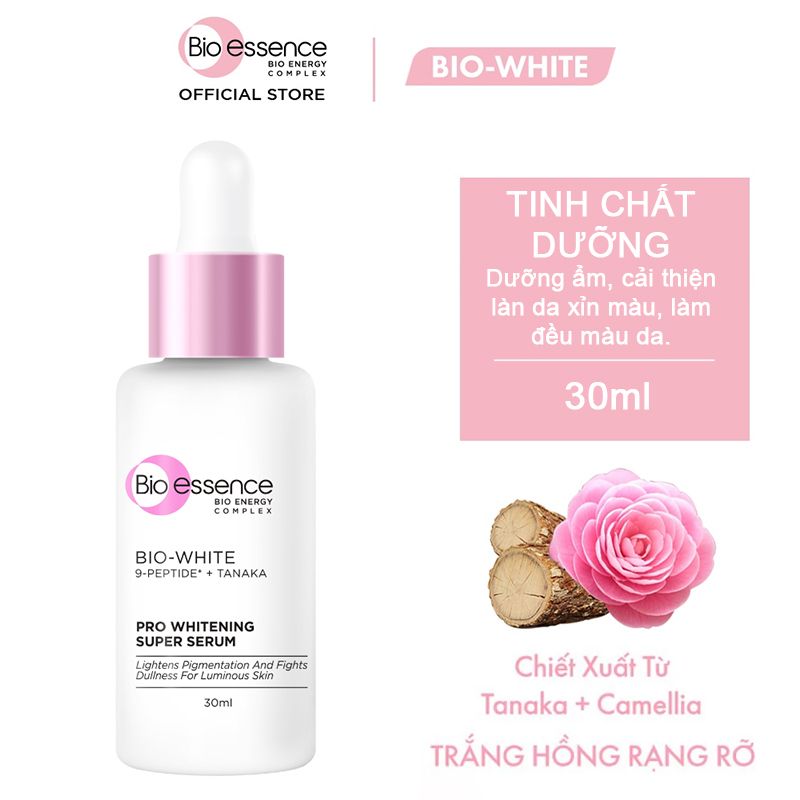 Serum Bio-essence Tinh Chất Dưỡng Cải Thiện Da, Làm Đều Màu Da Bio-essence Bio White Pro Whitening Super Serum 30ml