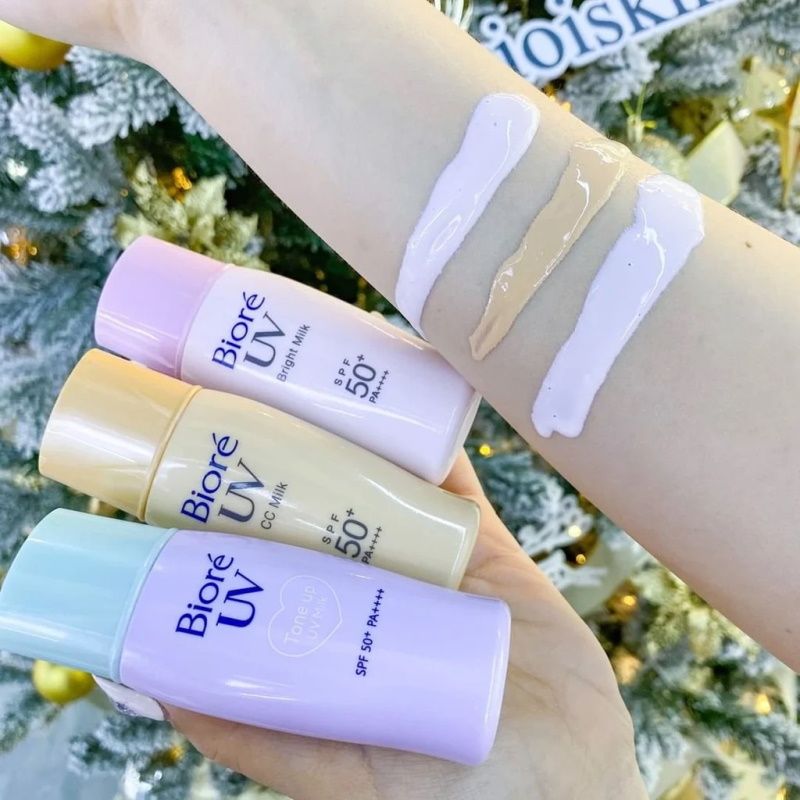 Kem Chống Nắng Dạng Sữa Bioré UV SPF 50+/PA+++