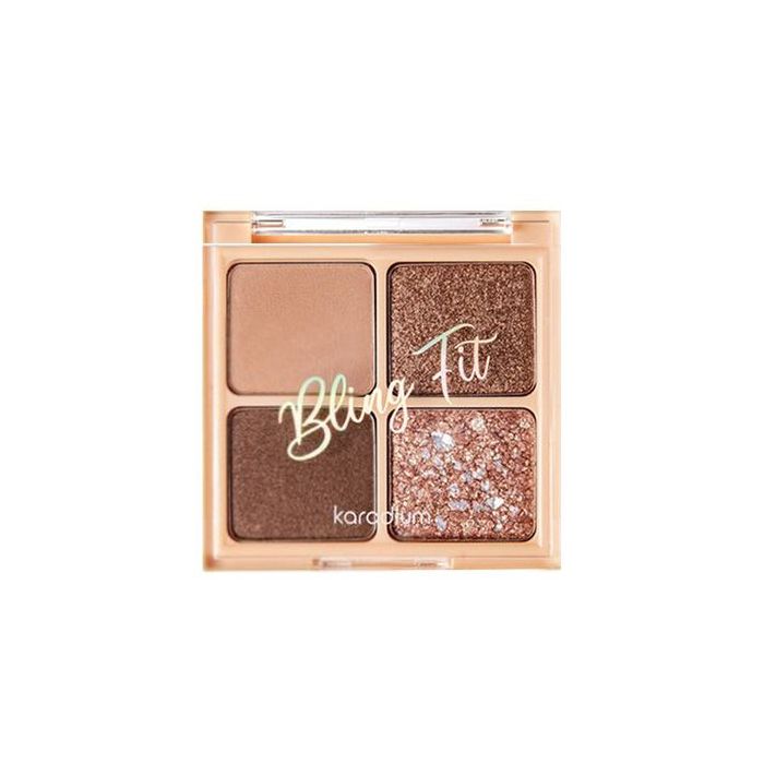 Bảng Phấn Mắt 4 Màu Siêu Xinh Karadium Bling Fit Bijou Box Shadow MOON STONE 7.5g