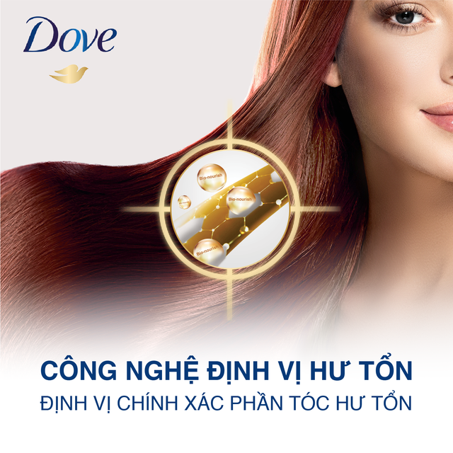 [610g] Dove Kem Xả Phục Hồi Hư Tổn