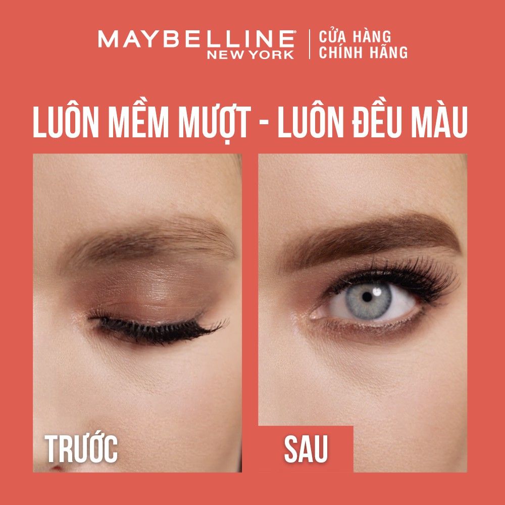 Chì Kẻ Mày Ngang Maybelline Define & Blend Brow Pencil 0.16g - Natural Brown