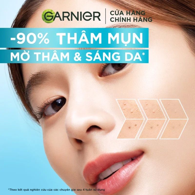 Serum Garnier Tinh Chất Dưỡng Sáng Da, Mờ Thâm Nám Garnier Skin Naturals Bright Complete Anti - Acne Booster Serum 30ml