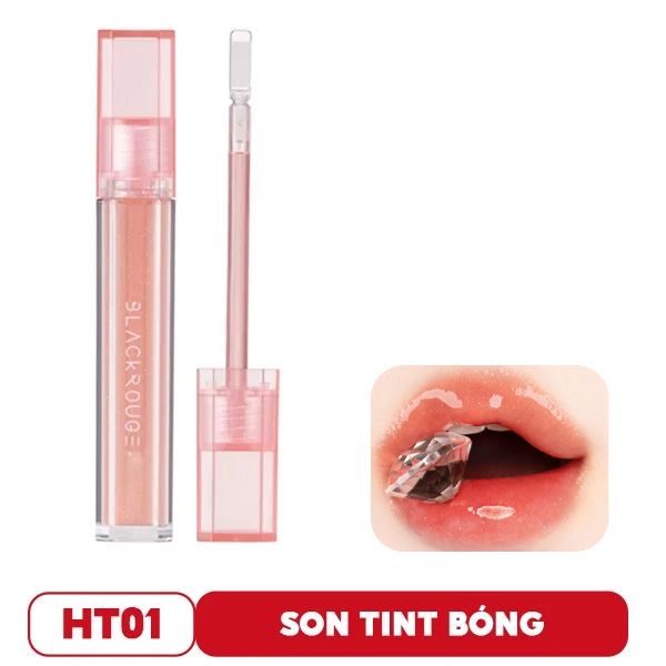 [Màu HG01 - HG10] Son Tint Bóng Siêu Lì Có Màu Son Black Rouge Half N Half Water Glow 3.5g